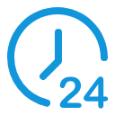 7/24 Hours Service