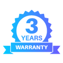 3 Years Warranty